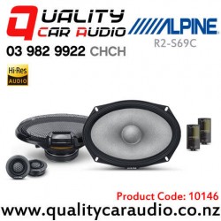Alpine R2-S69C 6x9" 300W (100W RMS) 2 Way Component Car Speakers (pair)