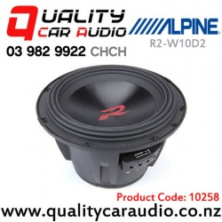 Alpine R2-W10D2 10" 2250W (750W RMS) Dual 2 ohm Voice Coil Car Subwoofer