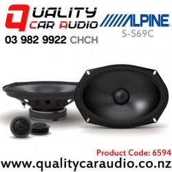 Alpine S-S69C 6x9" 260W (85W RMS) 2 Way Component Car Speakers (pair)