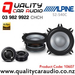 Alpine S2-S40C 4" 140W (45W RMS) 2 Way Component Car Speakers (pair)
