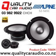 Alpine S2-S65C 6.5" 240W (80W RMS) 2 Way Component Car Speakers (pair)