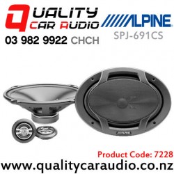Alpine SPJ-691CS 6x9" 400W (60W RMS) 2 Way Component Car Speakers (pair)