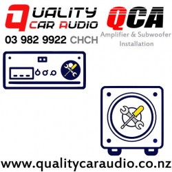 QCA Amplifier & Subwoofer Installation Start from $159 + GST (Christchurch Only) with Easy Payments
