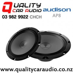 Audison AP8 8" 300W (100W RMS) Midbass Car Speakers (pair)