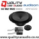 Audison APK1652O 6.5" 300W (100W RMS) Impedance 2Ω 2 Way Component Car Speakers (pair) - In Stock At Distribution Centre