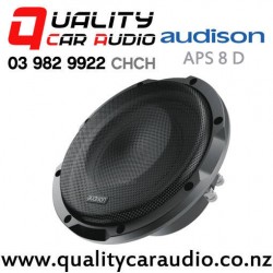 Audison APS 8 D 8" 500W (250W RMS) Dual 4 ohm Voice Coil Car Subwoofer with Grille - In stock at Distribution Centre