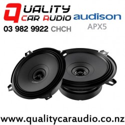 Audison APX5 5" (130mm) 150W (50W RMS) 2 Way Coaxial Car Speakers (pair)
