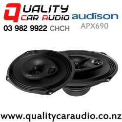 Audison APX690 6x9" 300W (100W RMS) 3 Way Coaxial Car Speakers (pair) - In stock at Distribution Centre