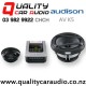 Audison AV K5 5.25" 200W (100W RMS) 2 Way Component Car Speakers with Easy Payments