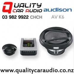 In stock at NZ Supplier, Pre-Order Only - Audison AV K6 6.5" 250W (125W RMS) 2 Way Component Car Speakers (pair)