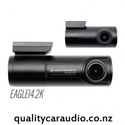 Autobacs EAGLEI 4.2K 4K+FHD Dual Channel Dash Cam with Built in WiFi and GPS (128GB) - In stock at Distribution Centre