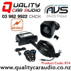 AVS S5 24v Five Star Car Alarm Fitted from $849 - Christchurch Installed Only (Pre-Booking Required)