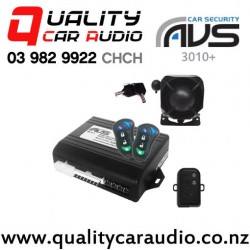 AVS 3010+ Dual Immobilizer, Dual Stage Impact Sensor, Battery Back-up Siren, Bonnet, Door Protection Car Alarm Fitted from $519 - Christchurch Only