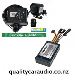 AVS A4 x2 Immobilisers 4 Stars Car Alarm + AVS AVSFT802 4G GPS Tracker - Christchurch Installed Only Fitted from $919