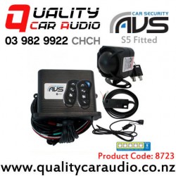 AVS S5 5 Star Car Alarm with Digital tilt sensor, glass break sensor and dual stage shock sensor Fitted from $779 - Christchurch Only