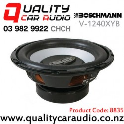 NZ Supplier in stock! Pre-order only - Boschmann V-1240XYB 12" 500W (250W RMS) Single 4 ohm Voice Coil Car Subwoofer