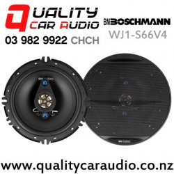 Boschmann WJ1-S66V4 6.5" 330W (110W RMS) 4 Way Coaxial Car Speakers (pair)