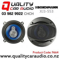 9664 Boschmann XJ3-553 5.25" 260W (90W RMS) 3 Way Coaxial Car Speakers (pair) Blue