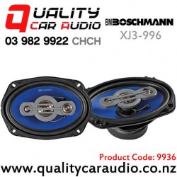 Boschmann XJ3-996 (Blue) 6x9" 500W (160W RMS) 4 Way Coaxial Car Speakers (pair)
