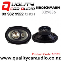 Boschmann XR-9836 6x9" 500W (160W RMS) 3 Way Coaxial Car Speakers (pair)