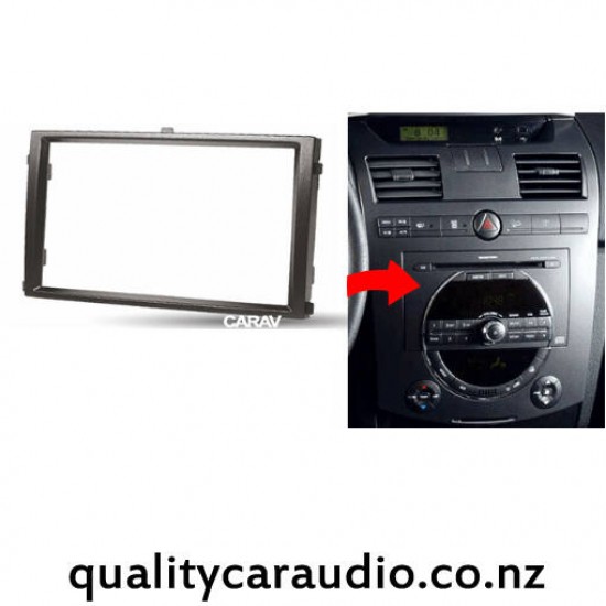CARAV 11-137 Stereo Fascia Kit for Ssangyong Rexton from 2007 to 2012 (black)