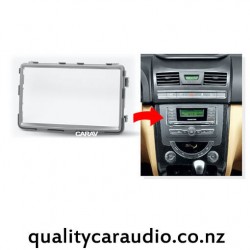 CARAV 11-330 Stereo Fascia Kit for Ssangyong Rexton from 2013 to 2017 (silver)