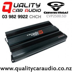 Cerwin Vega CVP2500.5D 2500W 5/4/3 Channel Class A/B Car Amplifier - In Stock At Distribution Centre