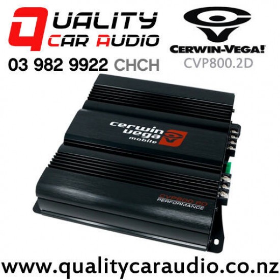 Cerwin Vega CVP800.2D 800W 2/1 Channel Class A/B Car Amplifier - In Stock At Distribution Centre