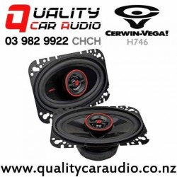 Cerwin Vega H746 4x6" 275W (30W RMS) 2 Way Coaxial Car Speakers (pair) with Easy Finance