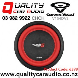 Cerwin Vega V154DV2 15" 1500W (550W RMS) Dual 4 ohm Voice Coil Car Subwoofer