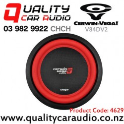 Cerwin Vega V84DV2 8" 750W (250W RMS) Dual 4 ohm Voice Coil Car Subwoofer