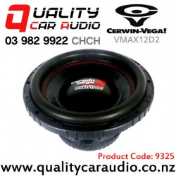 Cerwin Vega VMAX12D2 12" 2000W (1000W RMS) Dual 2 ohm Voice Coil Car Subwoofer