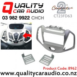 Connects2 CT23FD63 Stereo Fascia Kit for Ford Ecosport from 2013 to 2021 (silver)