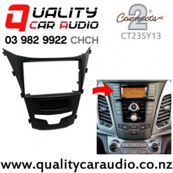 Connects2 CT23SY13 Stereo Fascia Kit for Ssangyong Korando from 2013 (black)