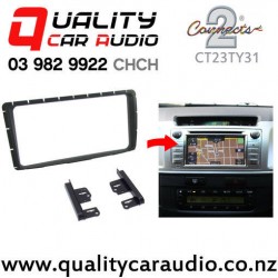 Connects2 CT23TY31 Stereo Fascia Kit 200mm for Toyota Hilux from 2012 to 2015 (black)