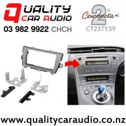 Connects2 CT23TY39 Stereo Fascia for Toyota Prius from 2010 (Silver)