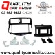 Connects2 CT23TY45 Double Din Stereo Fascia Kit for Toyota Prado (GXL Series) with Easy Payments