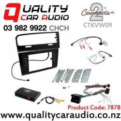 Connects2 CTKVW09 Stereo Installation Kit for Volkswagen Golf MK7 from 2013 (black) - Note Non Amplified cars Only