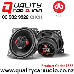 db Drive S4.0 4" 160W (55W RMS) 2 Way Coaxial Car Speakers (pair)