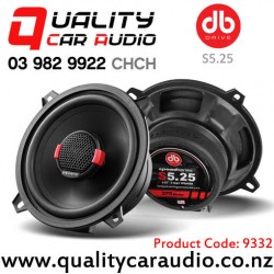 db Drive S5.25 5.25" 175W (55W RMS) 2 Way Coaxial Car Speakers (pair)