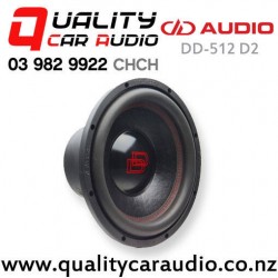 DD Audio DD-512 D2 1200W (400W RMS) Dual 2 ohm Voice Coil Car Subwoofer