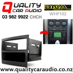 DNA WHF102 Single Din Stereo Fascia Kit for Holden Commodore VY, VZ from 2002 to 2007 (black) - In stock at Distribution Centre