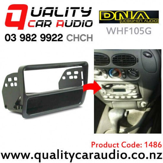 DNA WHF105G Stereo Fascia Kit for Ford Falcon AU from 1998 to 2002 (grey)