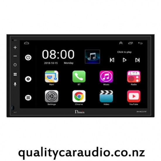Domain DM-AN2257BT Android Bluetooth Built-in WiFi USB NZ Tuners Car Stereo - In Stock At Distribution Centre