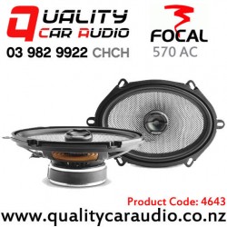 Focal 570 AC 5x7" 120W (60W RMS) 2 Way Coaxial Car Speakers (pair)