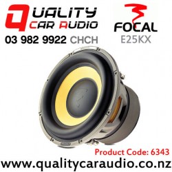Focal E25KX 10" 600W (300W RMS) Dual 4 ohm Voice Coil Car Subwoofer