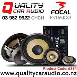 Focal ES165KX3 6.5" 240W (120W RMS) 3 Way Component Car Speakers (pair)