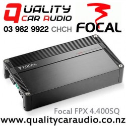 Focal FPX4.400SQ 4 Channel 200W x 2 RMS Bridgeable Compact Car Amplifier - In Stock At Distribution Centre
