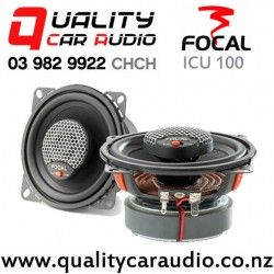 Focal ICU 100 4" (10cm) 80W (40W RMS) 2 Way Coaxial Car Speakers (pair)