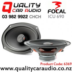 Focal ICU 690 6x9" 160W (80W RMS) 2 Way Coaxial Car Speakers (pair)